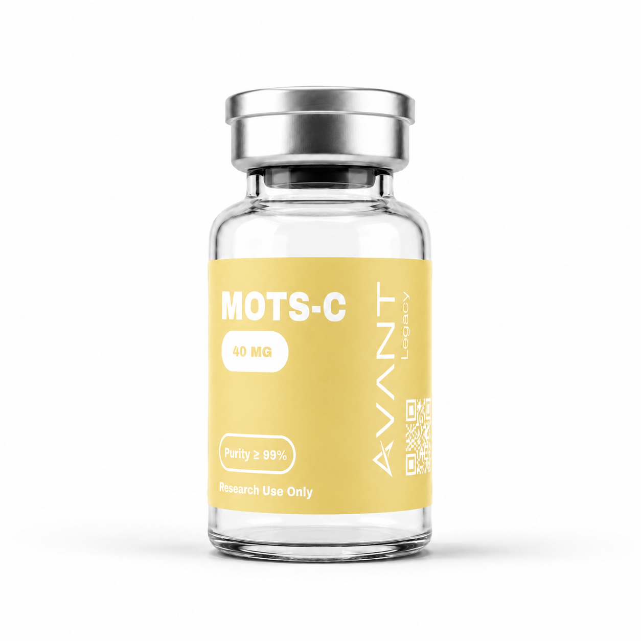 MOTS-c research vial, 40 mg, third-party tested with COA