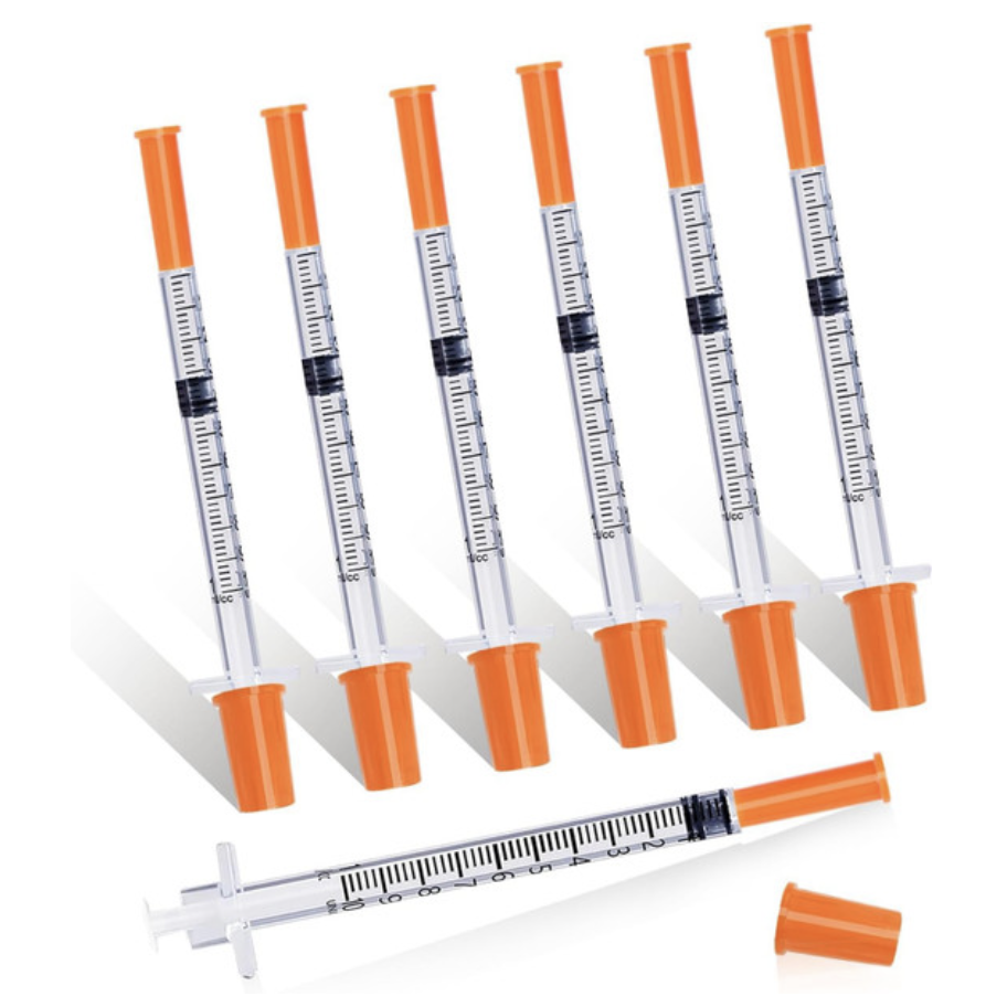 Insulin Syringe research vial, 1 syringe, third-party tested with COA